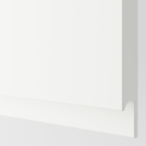 METOD, γωνιακό ντουλάπι βάσης με ράφι, 128x68 cm, 094.687.29