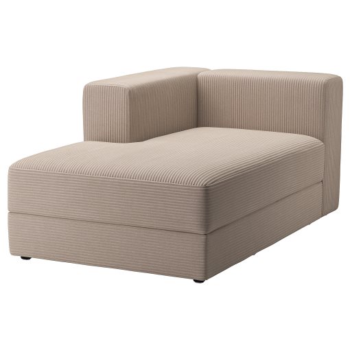 JÄTTEBO, chaise longue module with armrest, left, 094.715.00