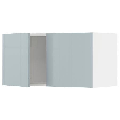 METOD, wall cabinet with 2 doors, 80x40 cm, 094.793.89