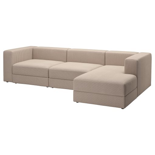 JÄTTEBO, 4-seat modular sofa with chaise longue/right, 094.852.05