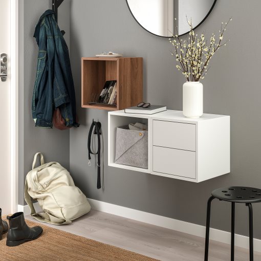 EKET, wall-mounted storage combination, 105x35x70 cm, 094.903.20