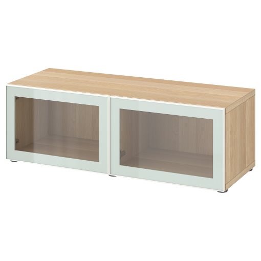 BESTÅ, shelf unit with doors, 120x42x38 cm, 094.904.76