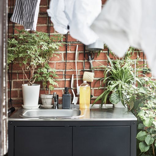 GRILLSKÄR, kitchen sink unit/cabinet/outdoor, 86x61 cm, 094.967.51