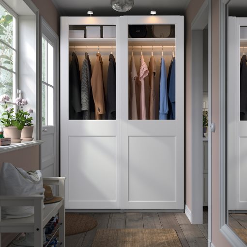 PAX/GRIMO, wardrobe combination, 150x66x236 cm, 095.031.67
