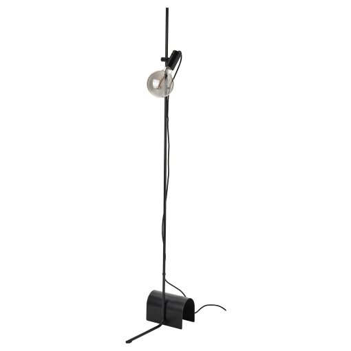 HARSLINGA/MOLNART, floor lamp with light bulb, 095.096.59