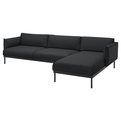 ÄPPLARYD, 4-seat sofa with chaise longue, 095.281.77