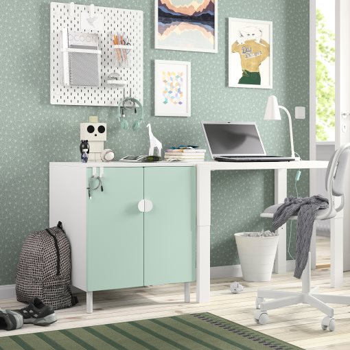 SMASTAD/PLATSA, wall cabinet with 1 shelf, 60x57x63 cm, 095.426.54