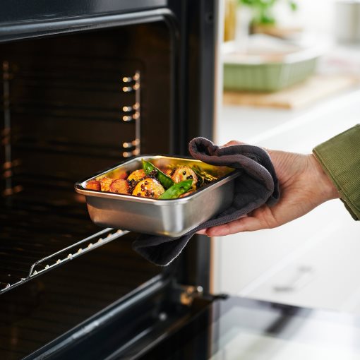 IKEA 365+, δοχείο τροφίμων με καπάκι/τετράγωνο, 600 ml, 095.631.18