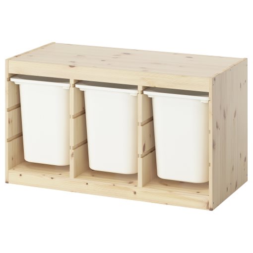 TROFAST, storage combination with boxes, 93x44x52 cm, 095.749.42