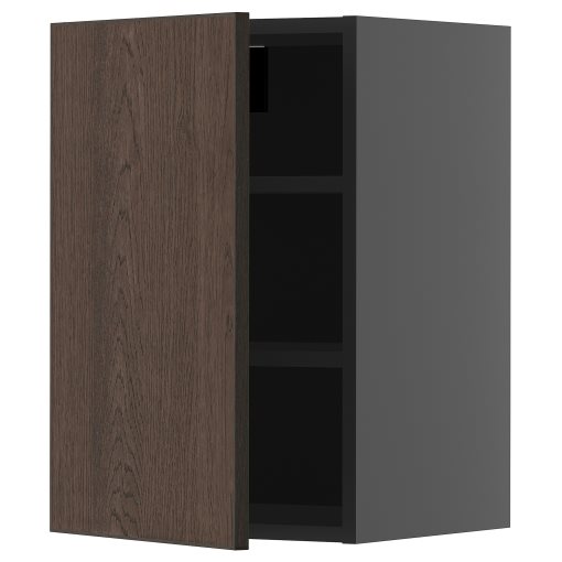 METOD, ντουλάπι τοίχου με ράφια, 40x60 cm, 095.882.46