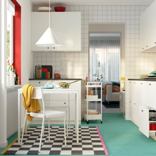 VIHALS, table and 2 chairs, 84/120x74 cm, 095.899.53