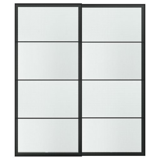 LUNDBRÄSMA, συρόμενη πόρτα, 2 τεμ. 200x236 cm, 096.190.59