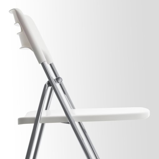 NISSE, folding chair/high-gloss, 101.150.67