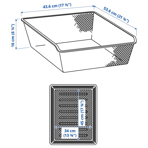 KOMPLEMENT, mesh basket, 102.573.06