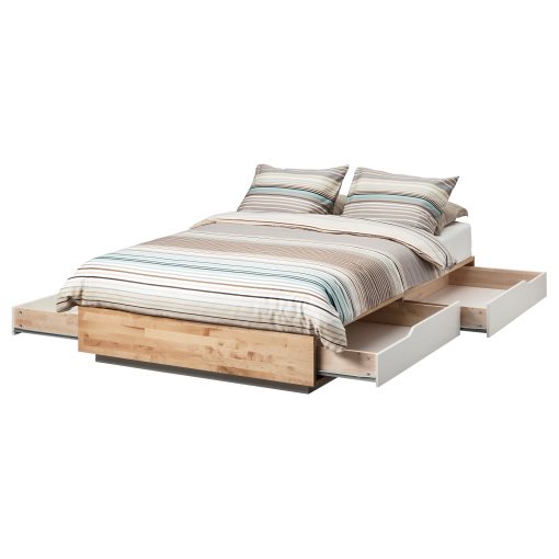 MANDAL, bed frame with storage, 120x200 cm, 102.720.76