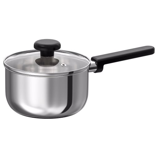 MIDDAGSMAT, saucepan with lid, 2 l, 104.637.02