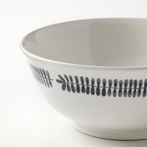 FRIKOSTIG, bowl/patterned, 20 cm, 104.974.48