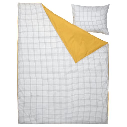 VANKRETS, quilt cover and pillowcase, 150x200/50x60 cm, 105.079.37