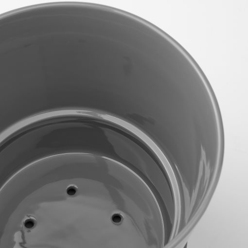 CITRUSFRUKT, κασπό με πιάτο εσωτερικού/εξωτερικού χώρου, 19 cm, 105.108.31