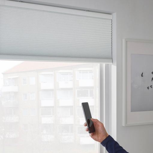 TREDANSEN, block-out cellular blind wireless/battery-operated, 140x195 cm, 105.124.39