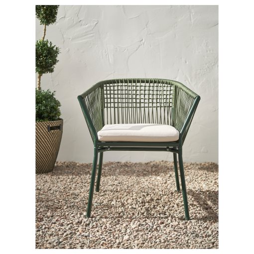 SEGERÖN, chair with armrests, outdoor, 105.147.54