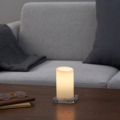 ÄDELLÖVTRÄD, κερί με ενσωματωμένο φωτισμό LED,/εσωτερικού χώρου, 14 cm, 105.202.60