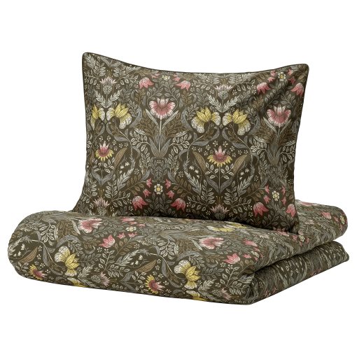 KÄRRDUNÖRT, παπλωματοθήκη και μαξιλαροθήκη, 150x200/50x60 cm, 105.363.22