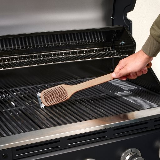 GRILLTIDER, barbecue grill cleaning brush, 42 cm, 105.422.76