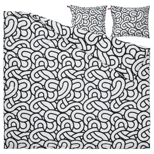 SÖTRÖNN, duvet cover and 2 pillowcases, 240x220/50x60 cm, 105.481.55