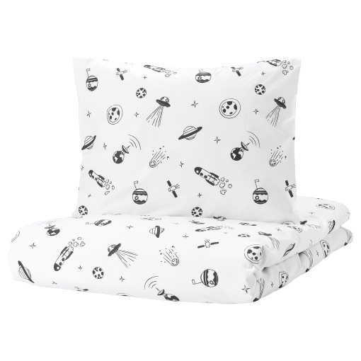 AFTONSPARV, duvet cover and pillowcase, 150x200/50x60 cm, 105.540.28