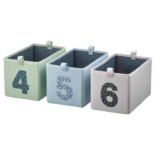 BARNDRÖM, box set of 3, 17x27x17 cm, 105.606.23