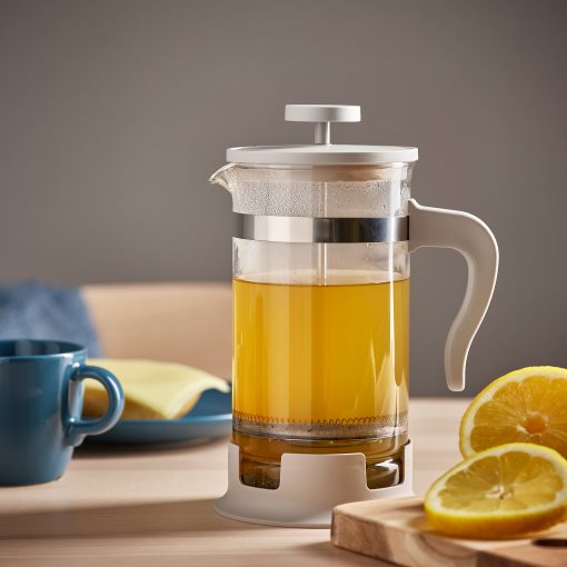 UPPHETTA, καφετιέρα/τσαγιέρα/γυαλί/ανοξείδωτο ατσάλι, 1 l, 105.617.07