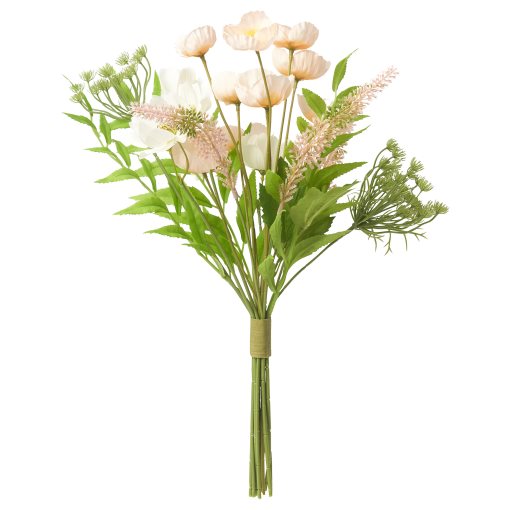SMYCKA, artificial bouquet/in/outdoor/Poppy, 48 cm, 105.718.10