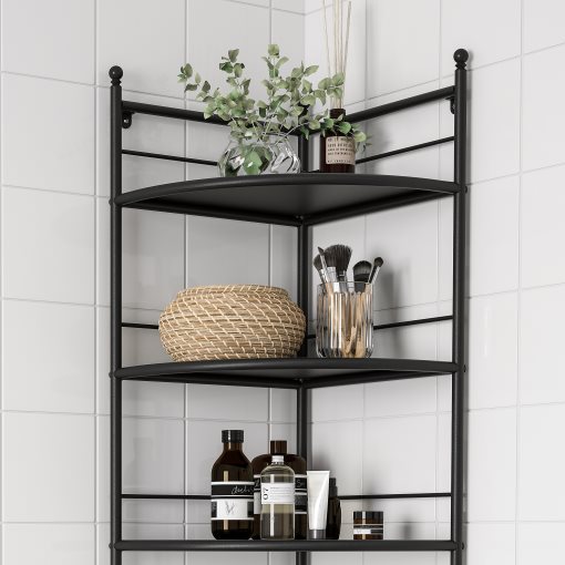FROSJON, corner shelf unit, 35x156 cm, 105.748.99