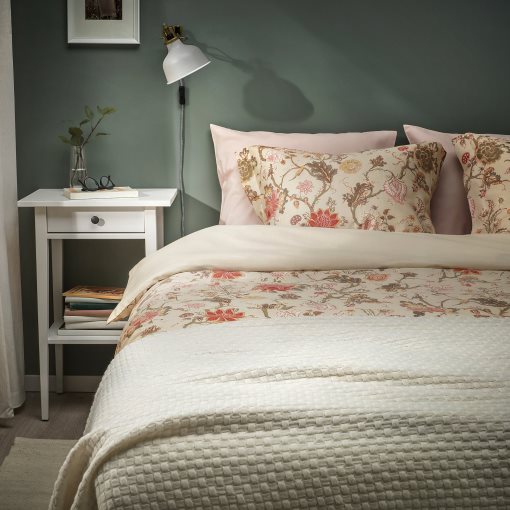 NÄSSELKLOCKA, παπλωματοθήκη και μαξιλαροθήκη, 150x200/50x60 cm, 105.845.44