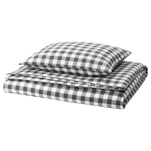 EKTANDVINGE, duvet cover and pillowcase, 150x200/50x60 cm, 105.853.98