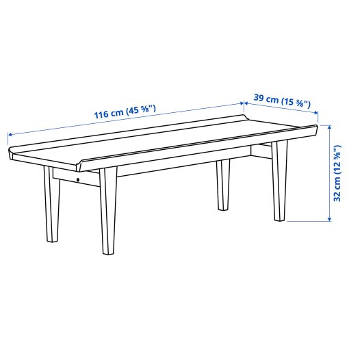 GUTTANE, coffee table, 116x39 cm, 105.877.12