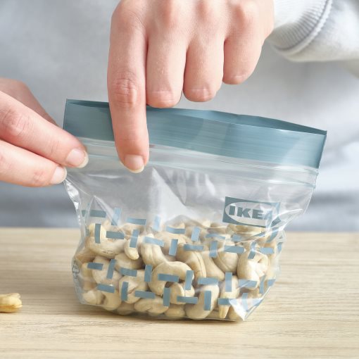 ISTAD, επανασφραγιζόμενη σακούλα τροφίμων, 25 τεμ. 0.3 l, 105.927.04