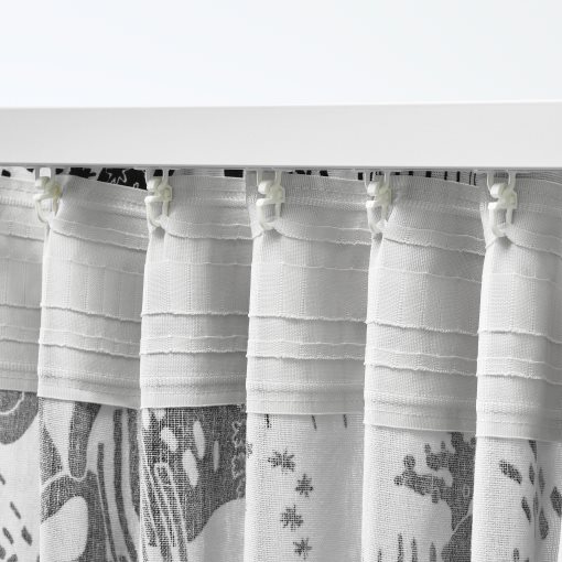 STOCKHOLM 2025, curtains with heading tape/1 pair, 145x300 cm, 106.010.96