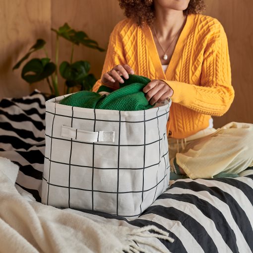 SLÅTTERVALL, storage basket, 32x35x32 cm, 106.034.96