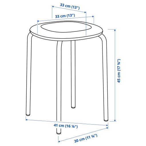 GULTARP, stool, 106.052.83