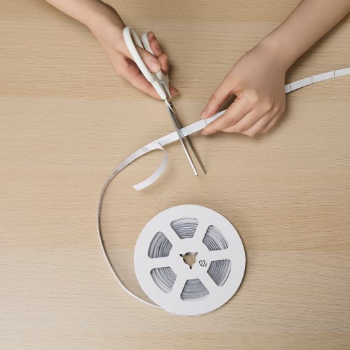 KABBLEKA, ταινία φωτισμού με ενσωματωμένο φωτισμό LED και USB, 3 m, 106.096.67