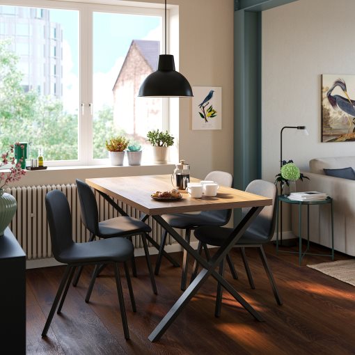 SKÅLSTA, πόδι τραπεζιού σχήμα X, 2 τεμ., 106.116.51