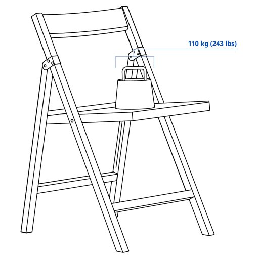 IKEA PS 2026, folding chair, 106.178.94