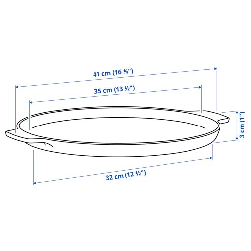 HAVSTULPAN, pizza pan, 35 cm, 106.190.20