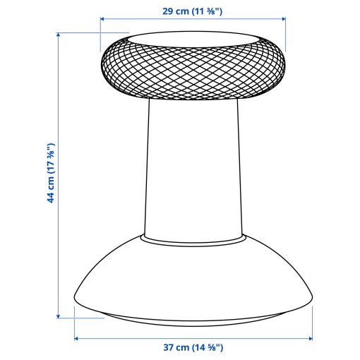 YXSTABY, gaming thumbstick stool, 106.200.09