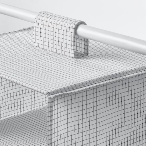 STUK, κρεμαστή θήκη αποθήκευσης με 7 χωρίσματα, 30x30x90 cm, 106.215.46