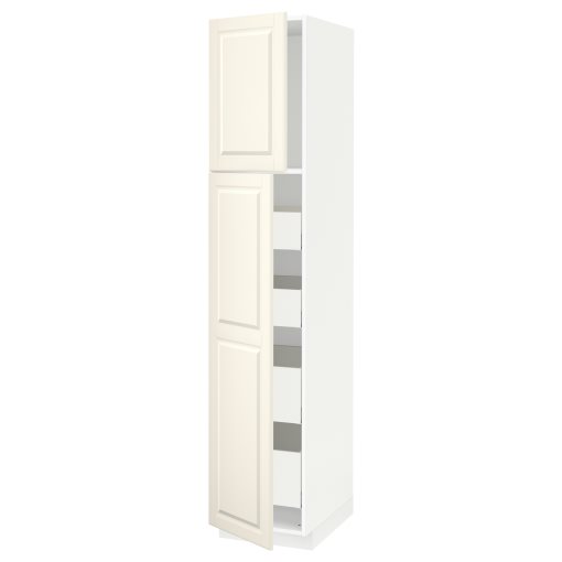 METOD/MAXIMERA, high cabinet with 2 doors/4 drawers, 40x60x200 cm, 194.668.00