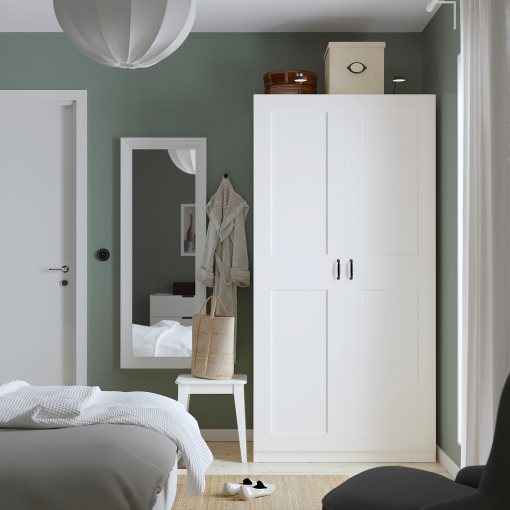 PAX/GRIMO, wardrobe combination, 100x60x201 cm, 195.030.20