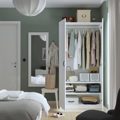 PAX/GRIMO, wardrobe combination, 100x60x201 cm, 195.030.20